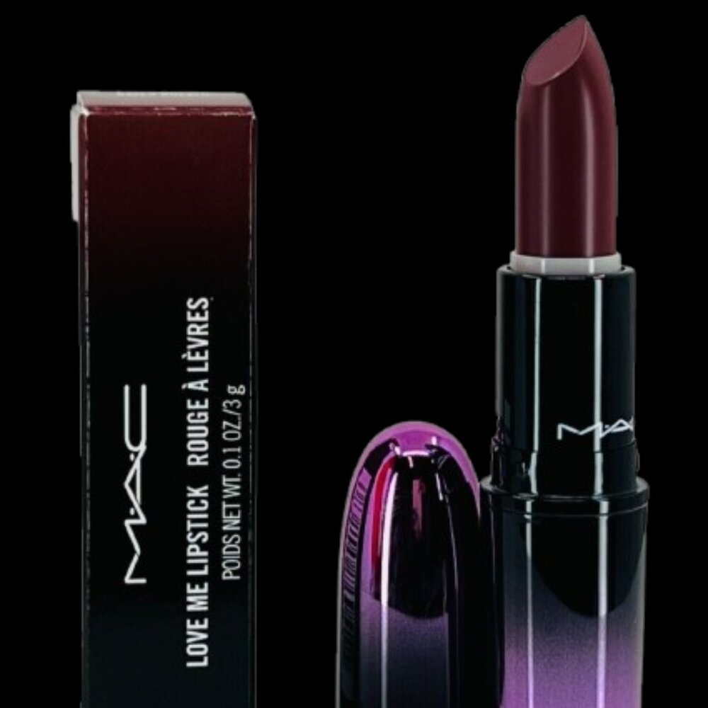 Mac Love Me Lipstick 408 Bated Breath - 0.1 oz / 3g - New In Box